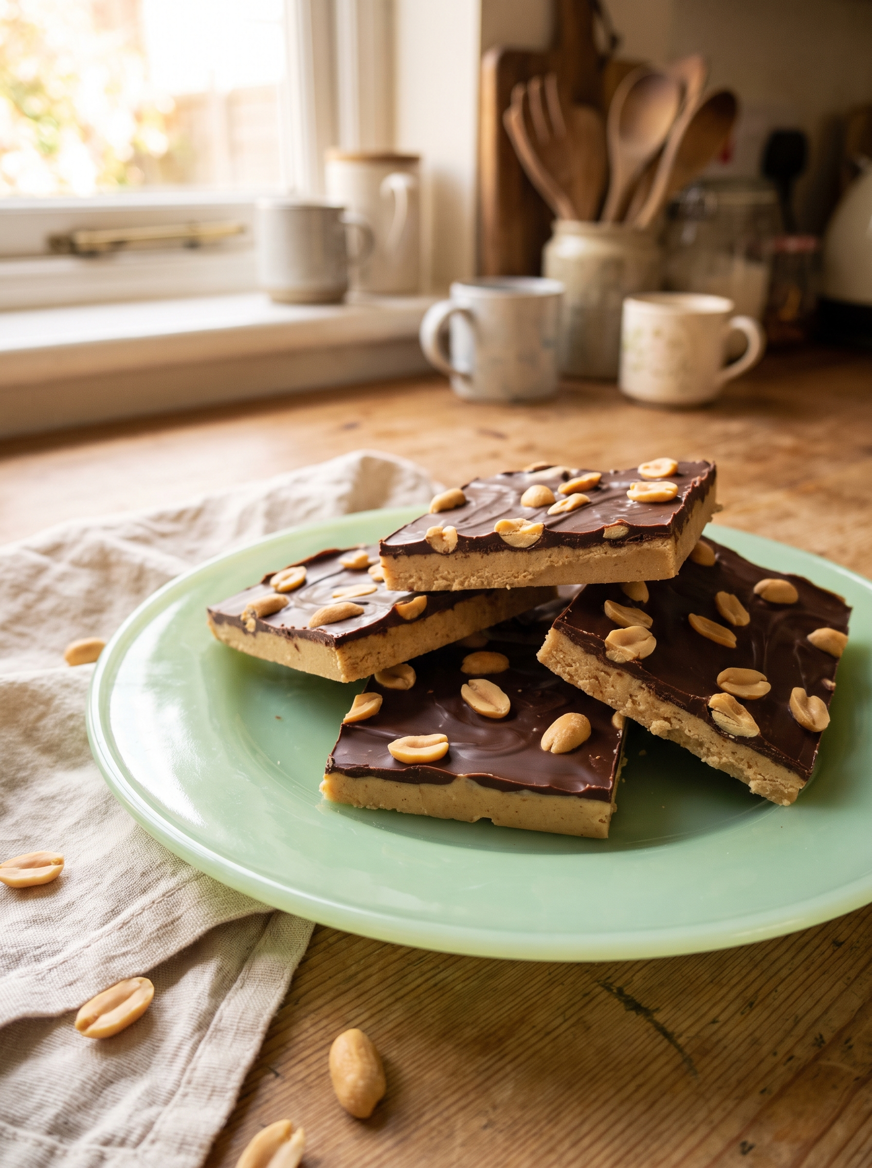 Peanut Butter Chocolate Bark
