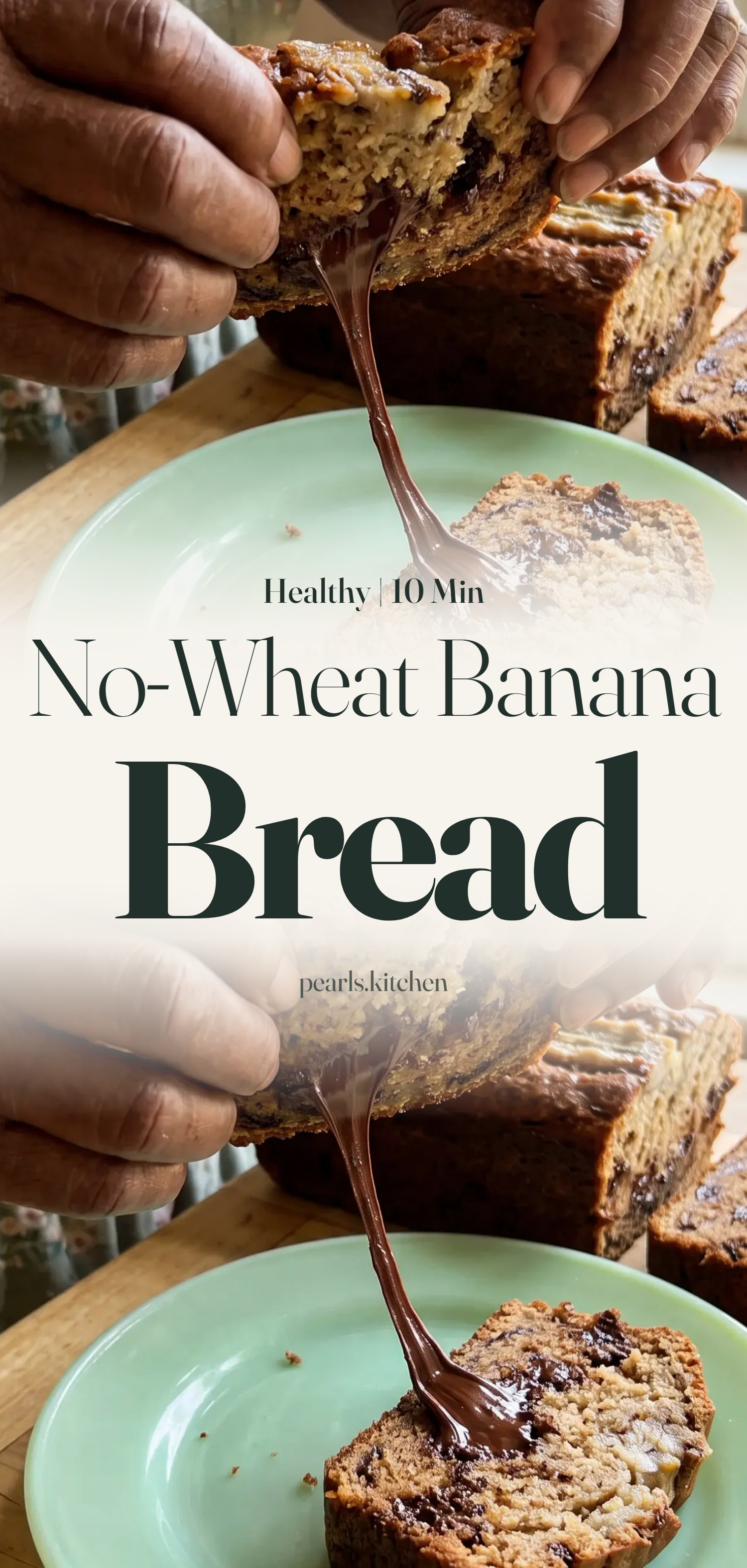 No-Wheat Banana Bread - pin this recipe