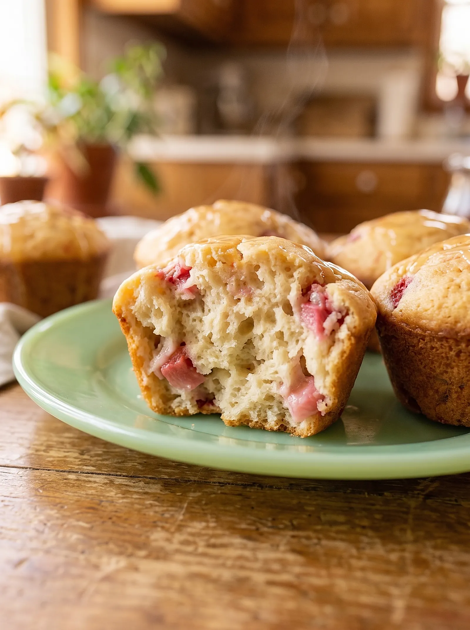Cottage Cheese Strawberry Pancake Muffins - photo 2