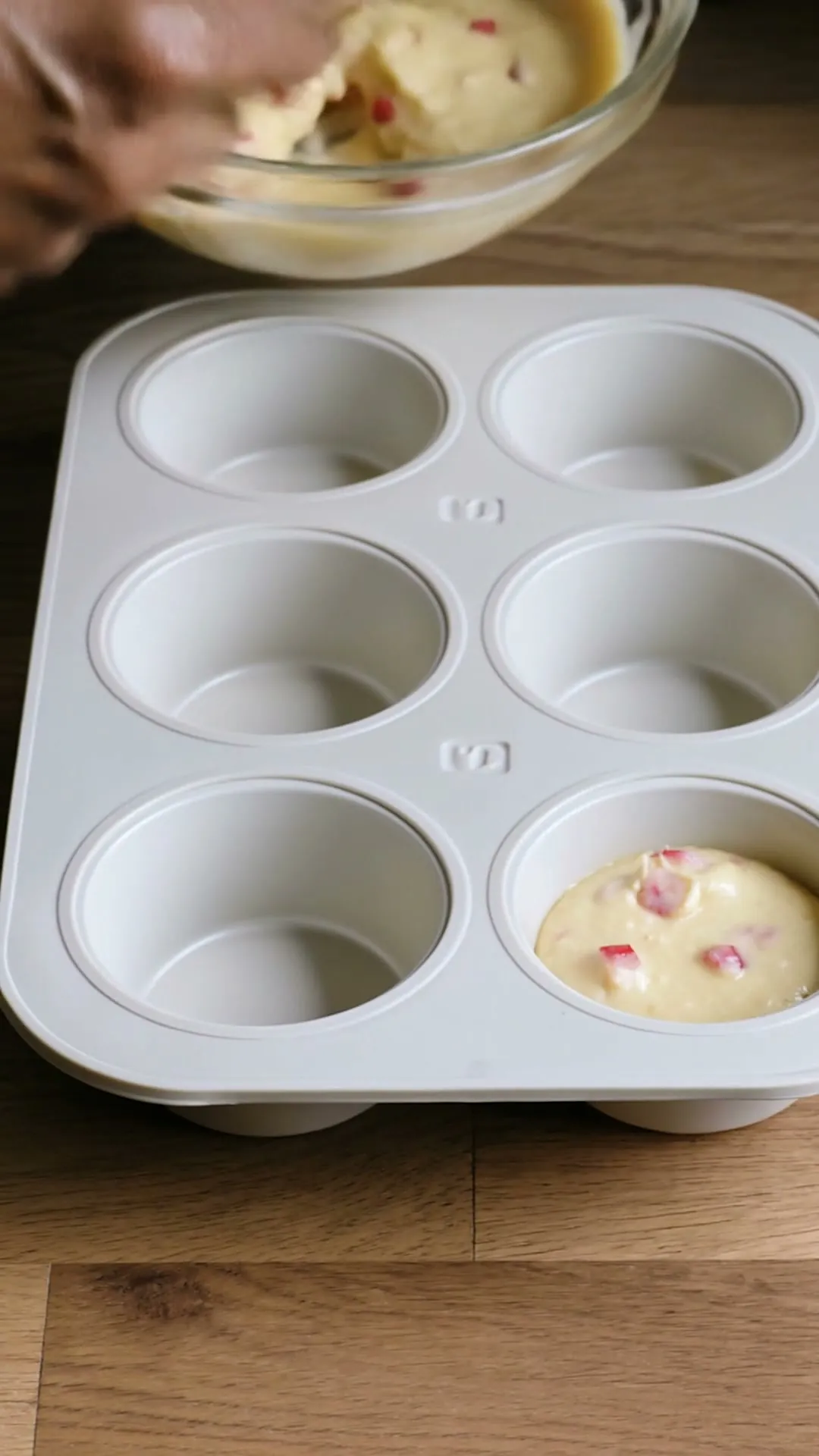 Cottage Cheese Strawberry Pancake Muffins - photo 5
