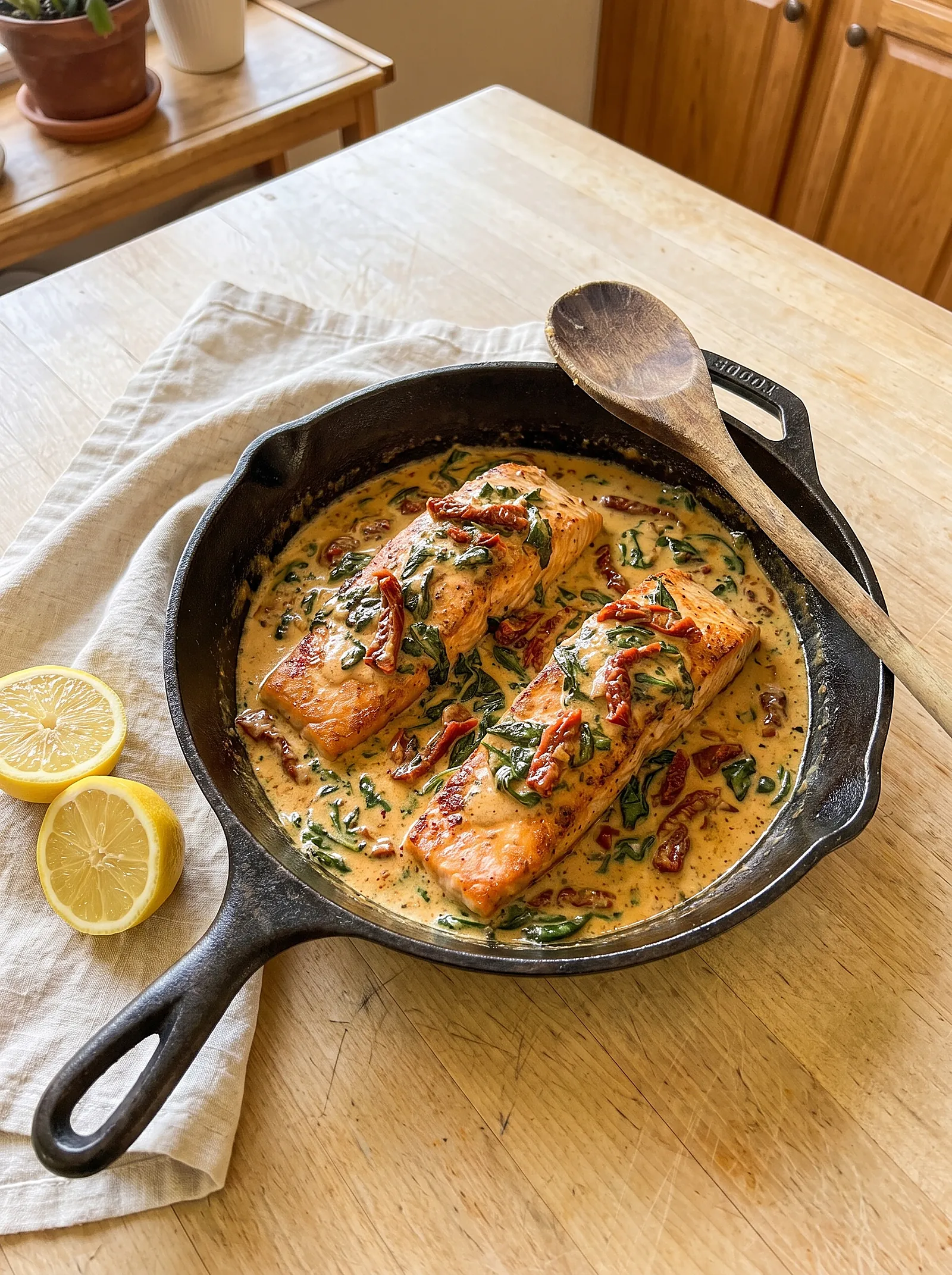 Creamy Tuscan Salmon - photo 3