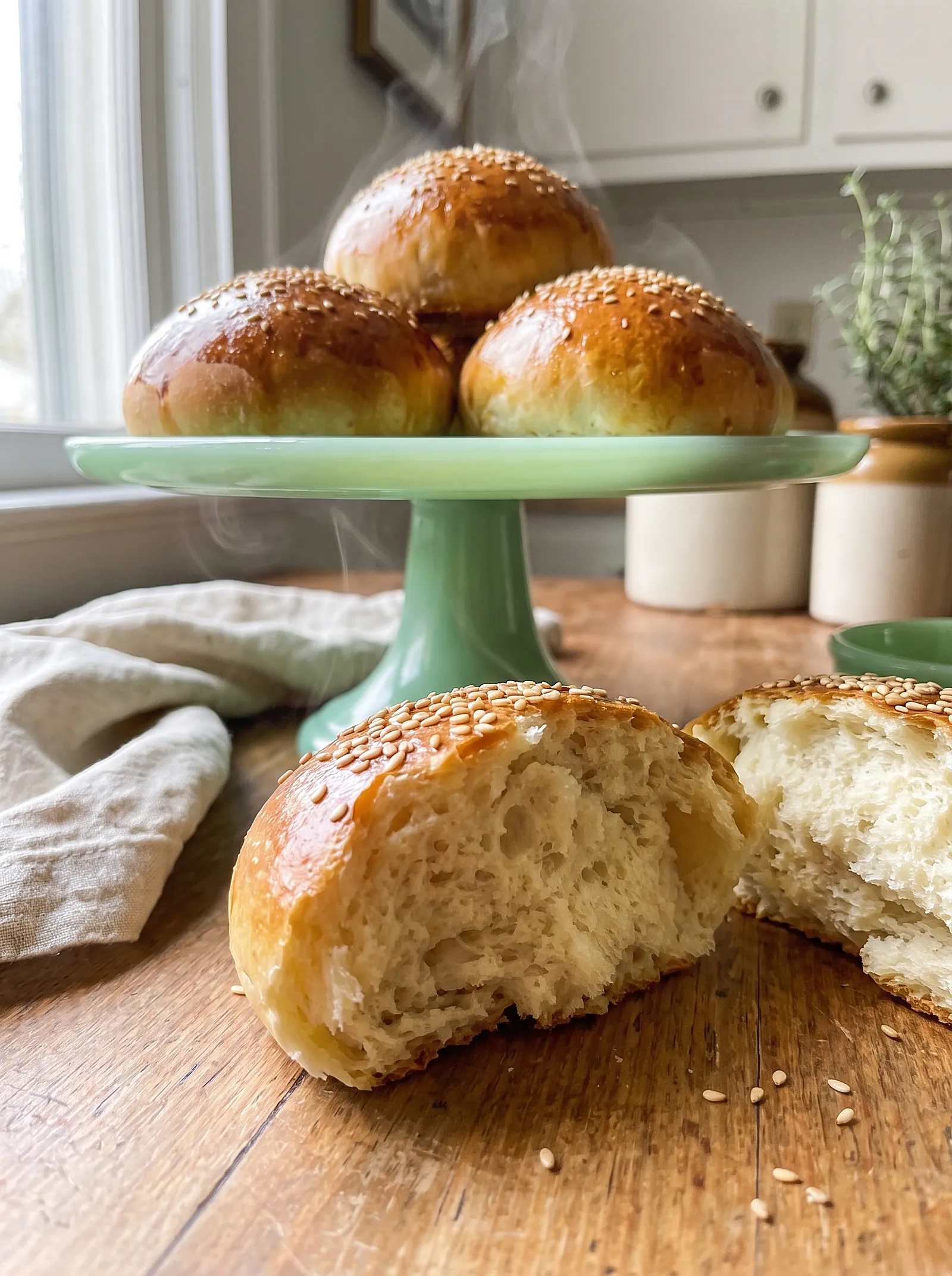 No-Flour Potato Protein Buns - photo 2