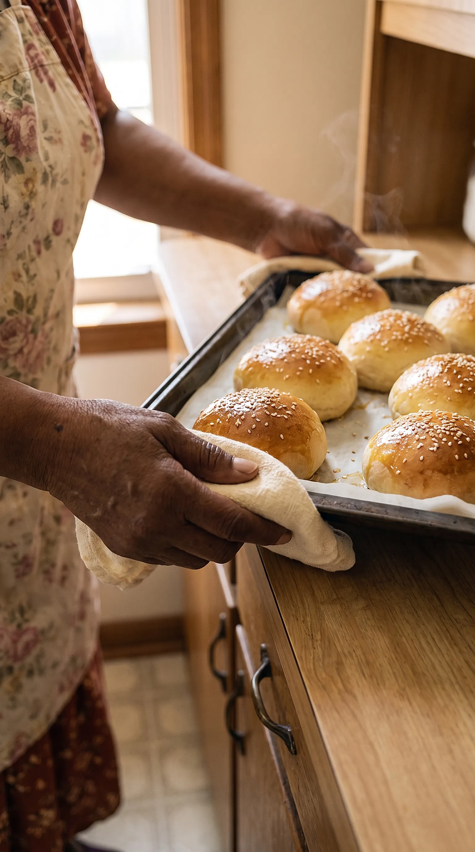 No-Flour Potato Protein Buns - photo 5