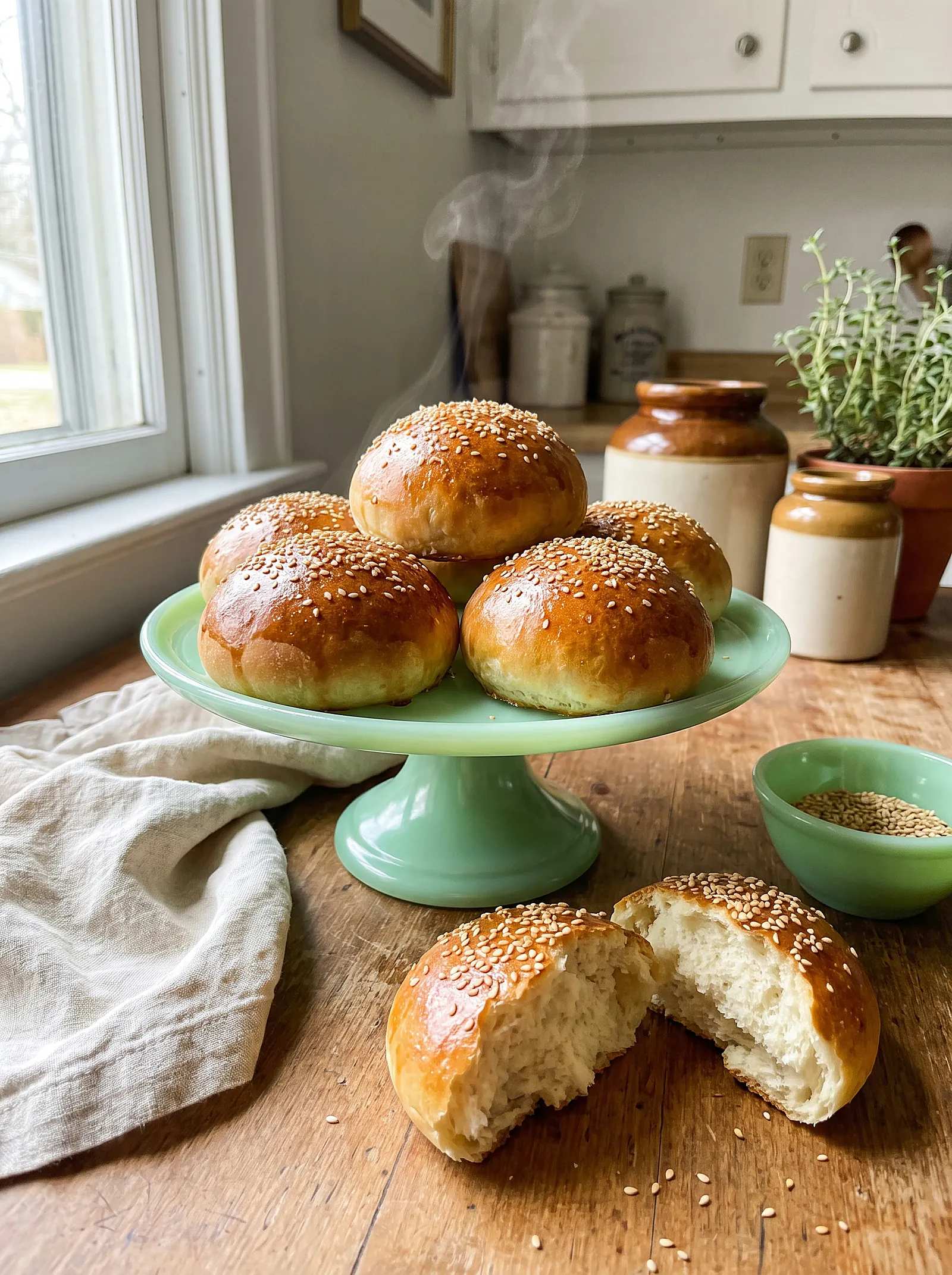 No-Flour Potato Protein Buns