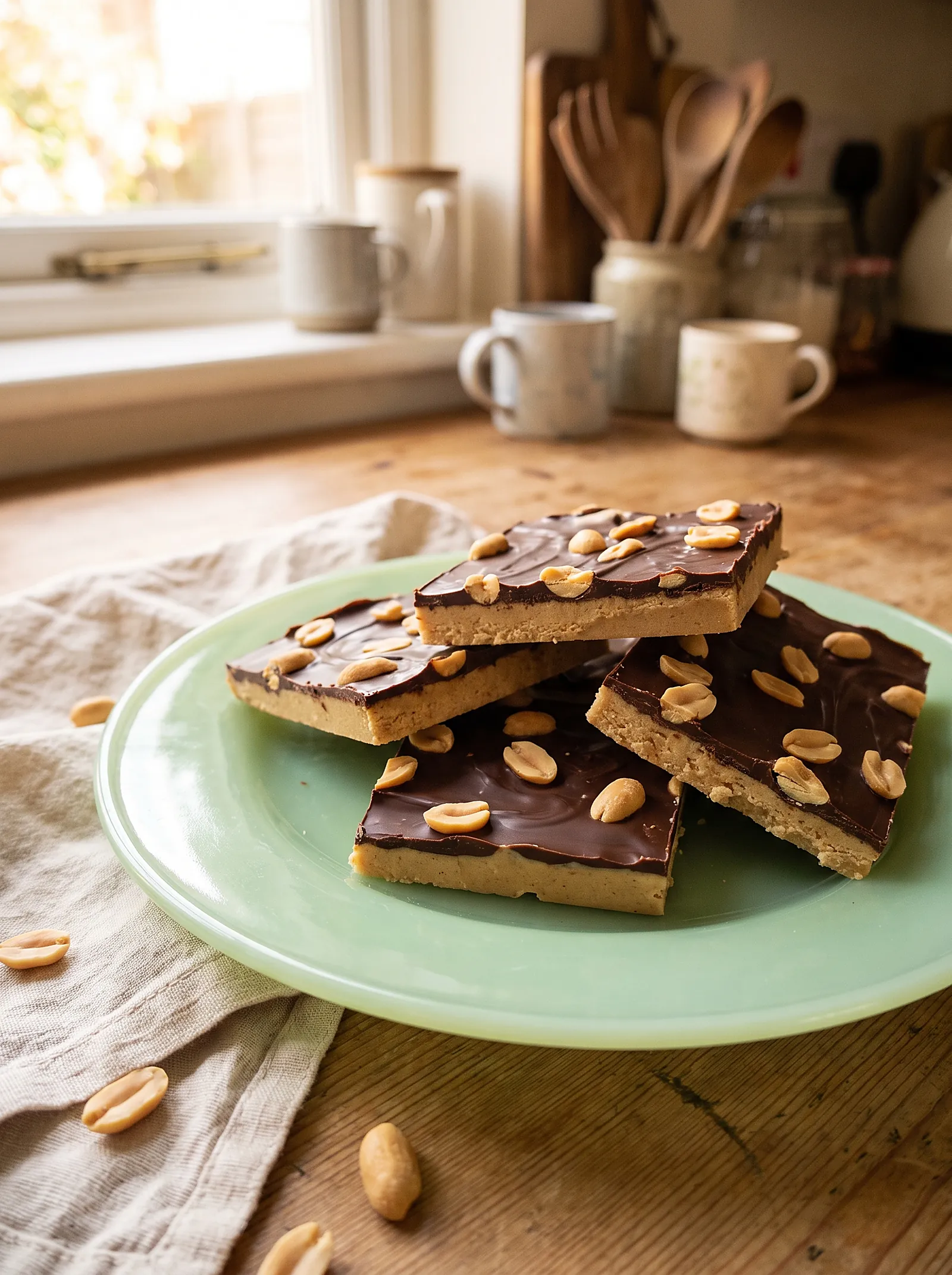 Peanut Butter Chocolate Bark